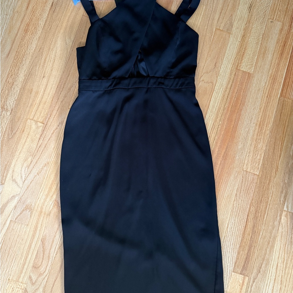 Elegant Black Sleeveless Dress
